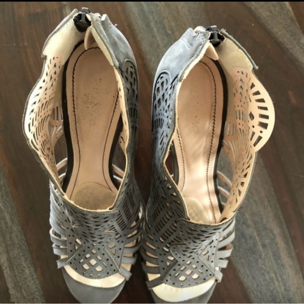 Klub Nico charcoal Mirelle heels size 9 - Picture 8 of 8